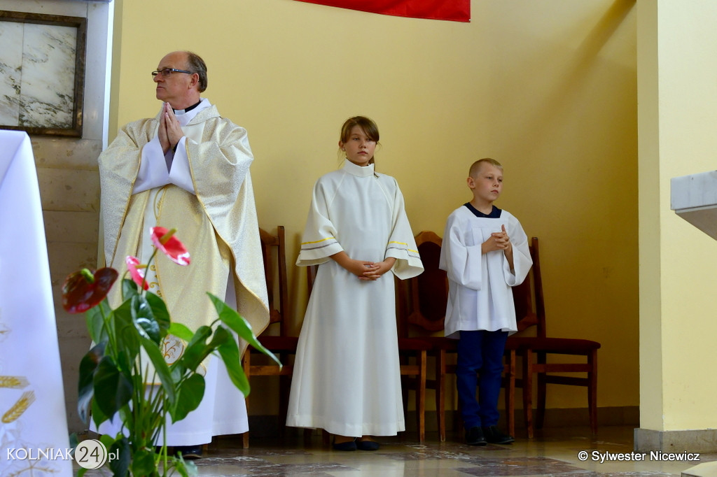 Uroczysta Msza św. Dożynkowa w Koźle