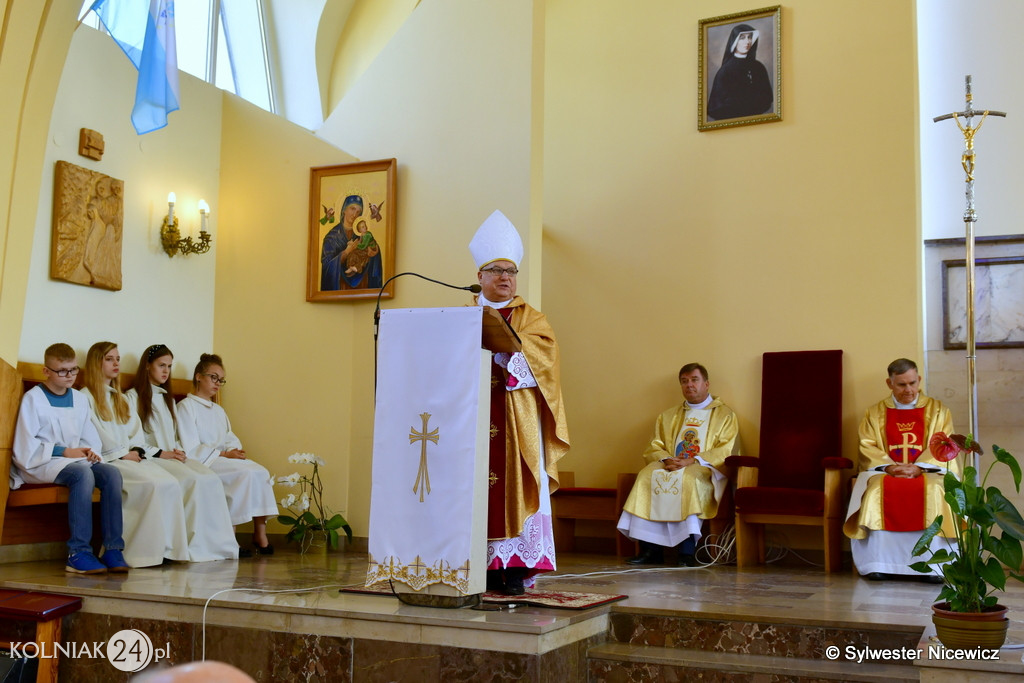 Uroczysta Msza św. Dożynkowa w Koźle
