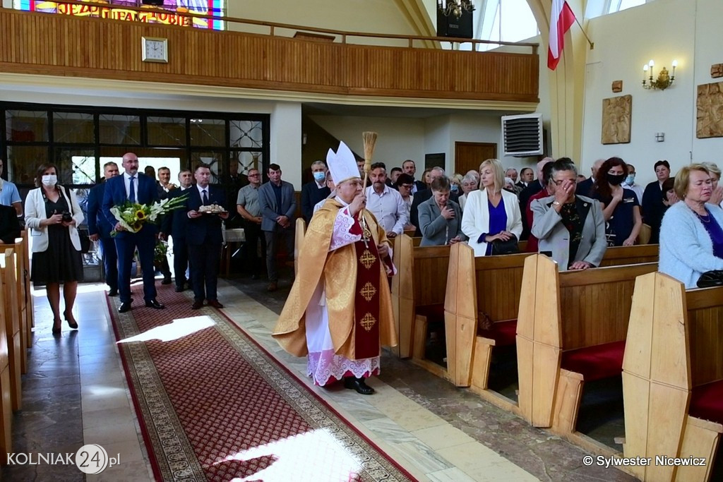 Uroczysta Msza św. Dożynkowa w Koźle