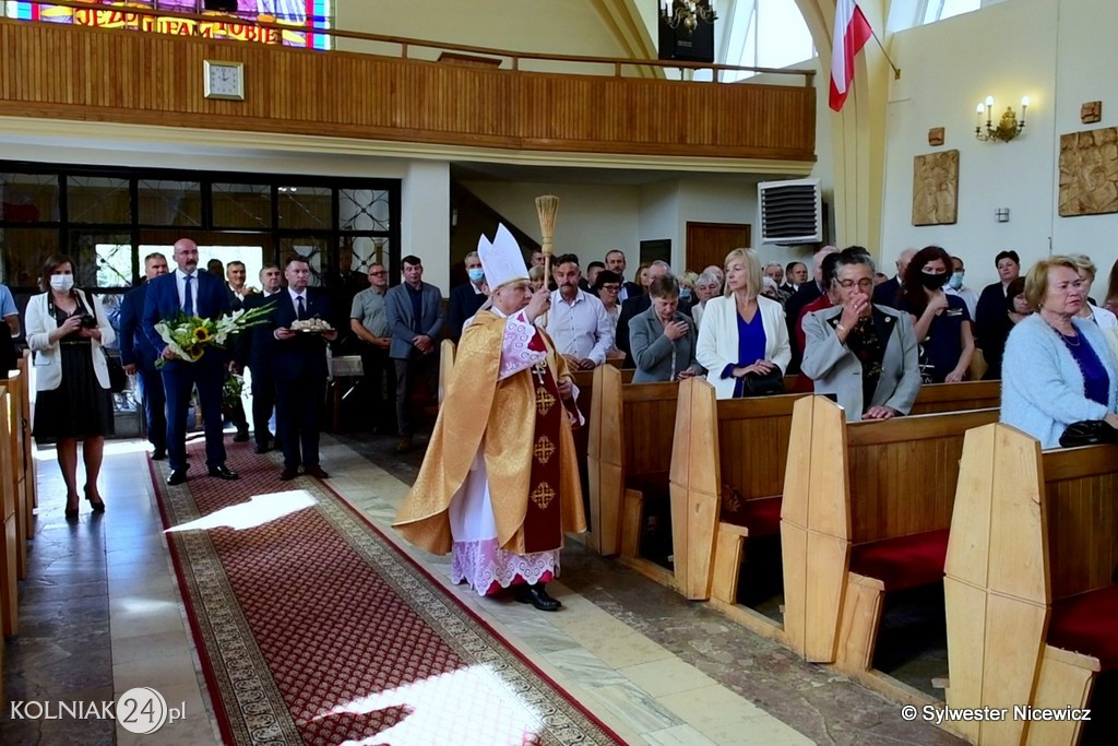 Uroczysta Msza św. Dożynkowa w Koźle