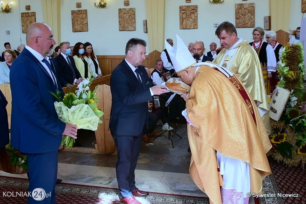 Uroczysta Msza św. Dożynkowa w Koźle
