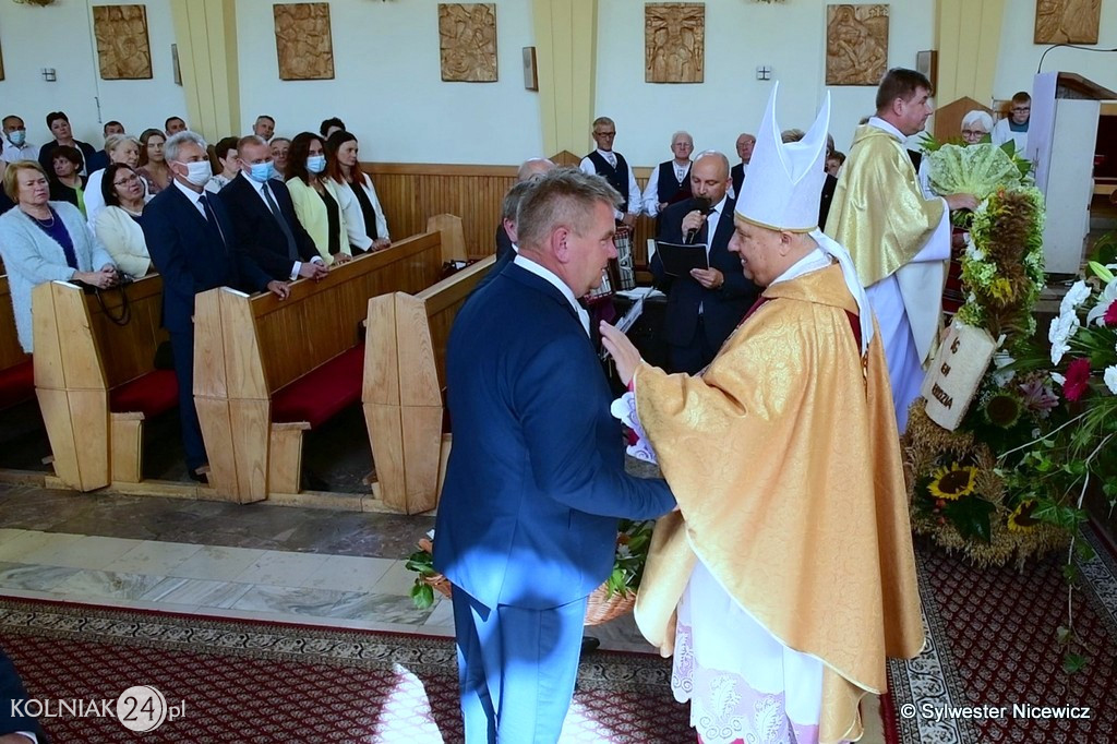 Uroczysta Msza św. Dożynkowa w Koźle