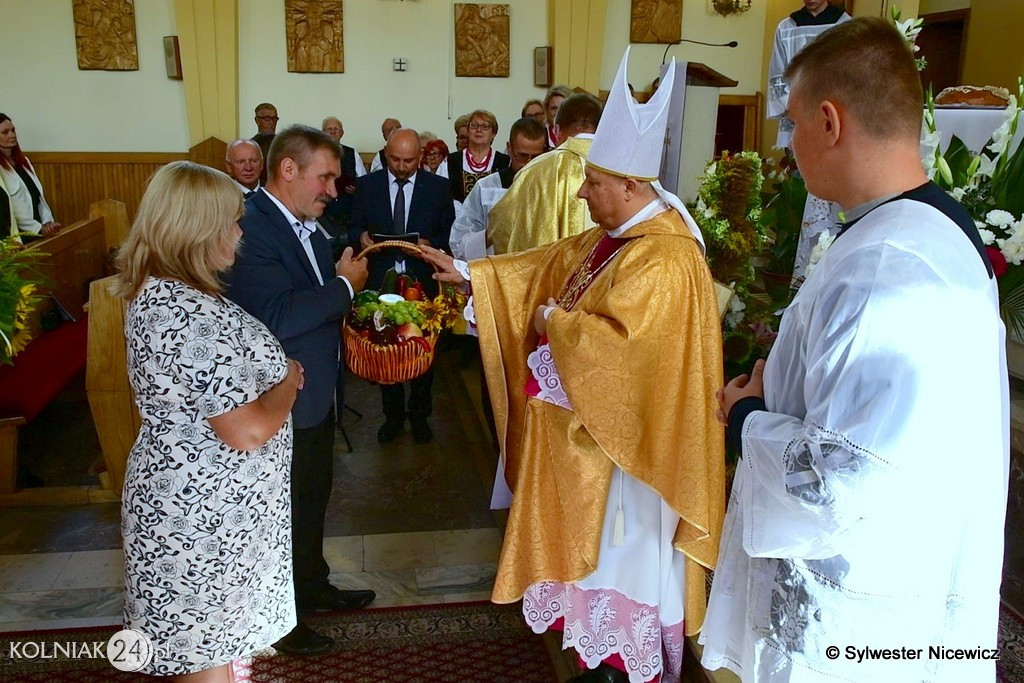 Uroczysta Msza św. Dożynkowa w Koźle