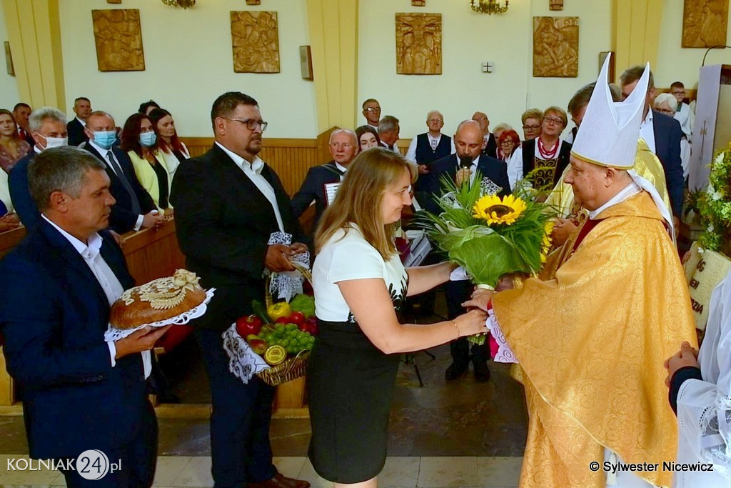Uroczysta Msza św. Dożynkowa w Koźle