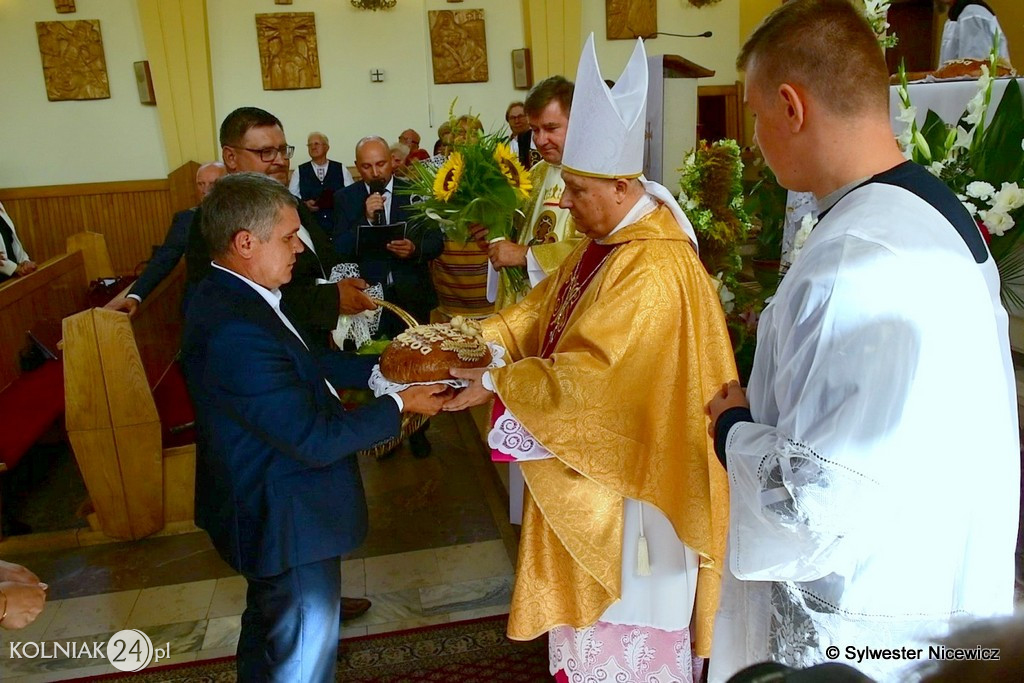 Uroczysta Msza św. Dożynkowa w Koźle