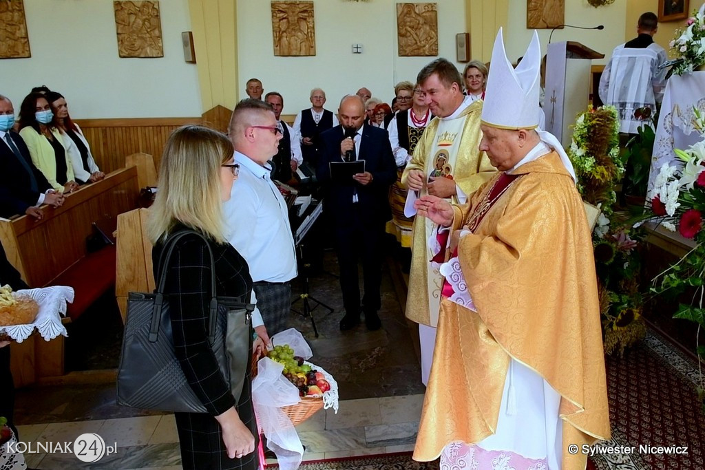 Uroczysta Msza św. Dożynkowa w Koźle
