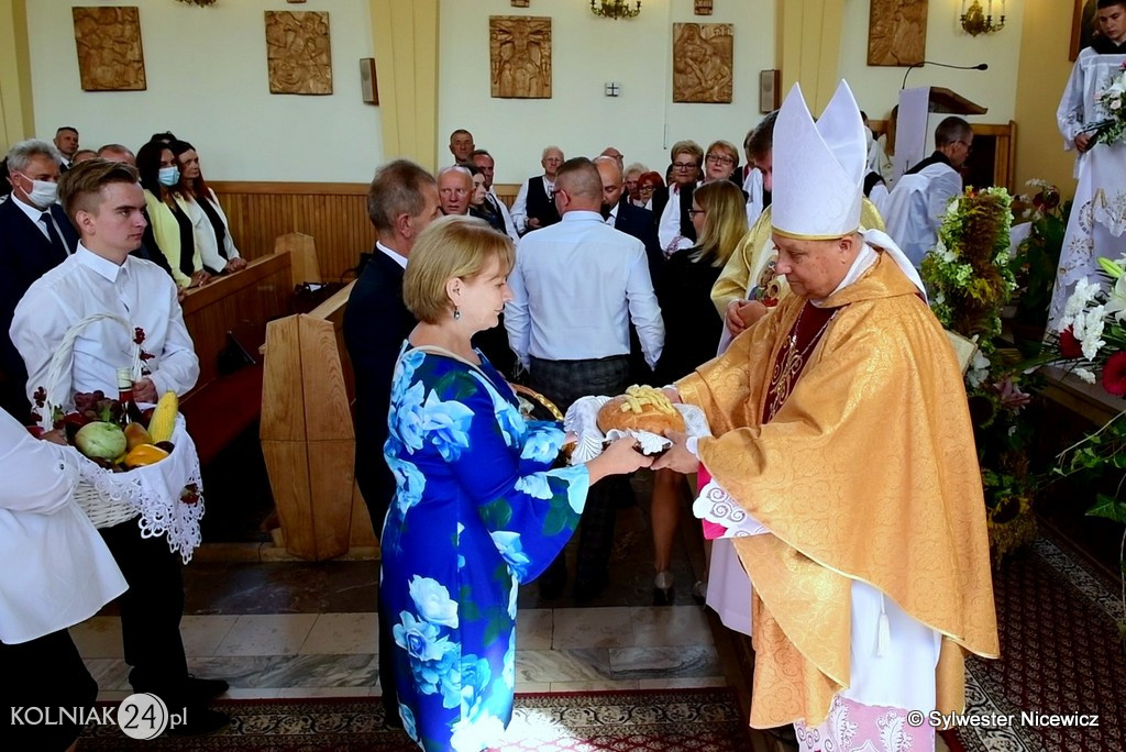 Uroczysta Msza św. Dożynkowa w Koźle