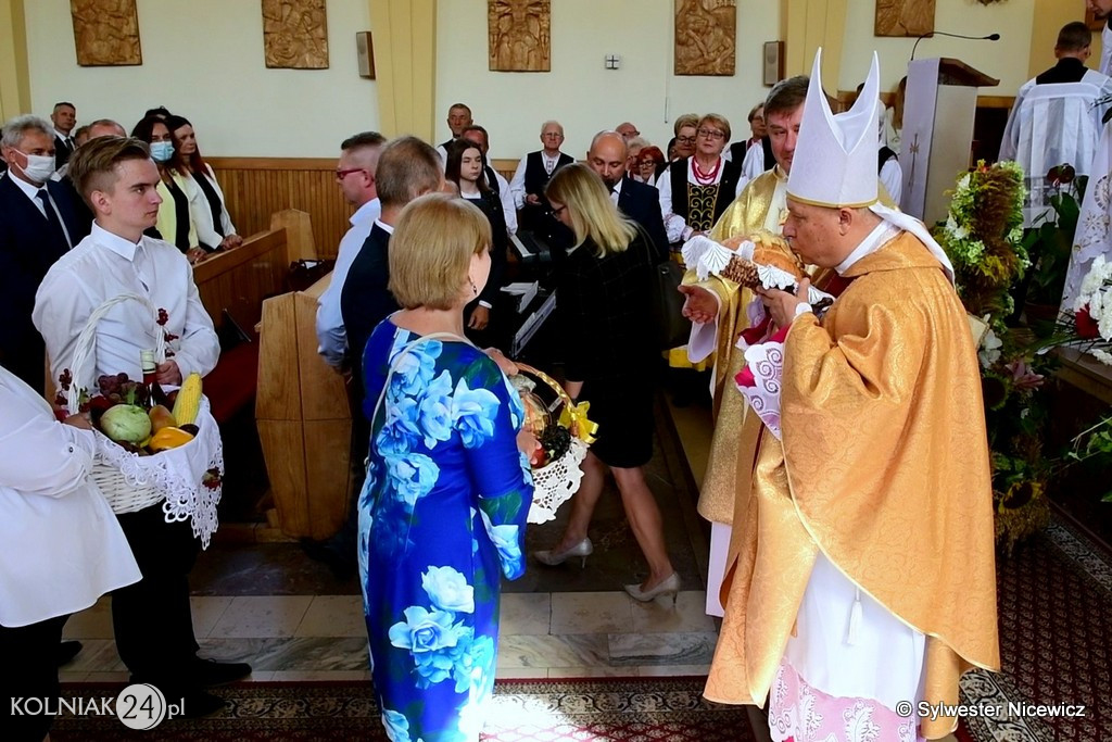 Uroczysta Msza św. Dożynkowa w Koźle