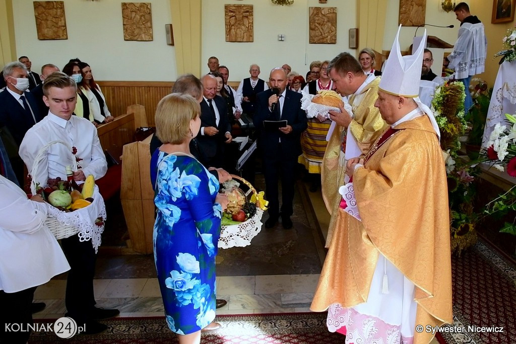 Uroczysta Msza św. Dożynkowa w Koźle