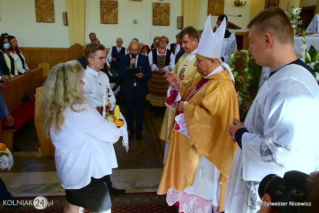 Uroczysta Msza św. Dożynkowa w Koźle