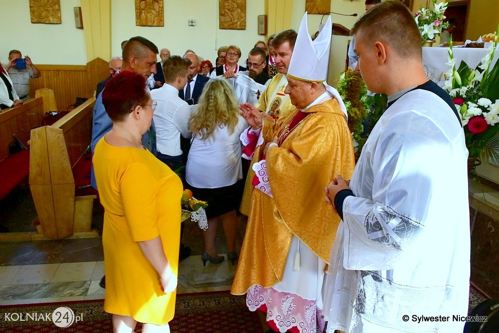 Uroczysta Msza św. Dożynkowa w Koźle