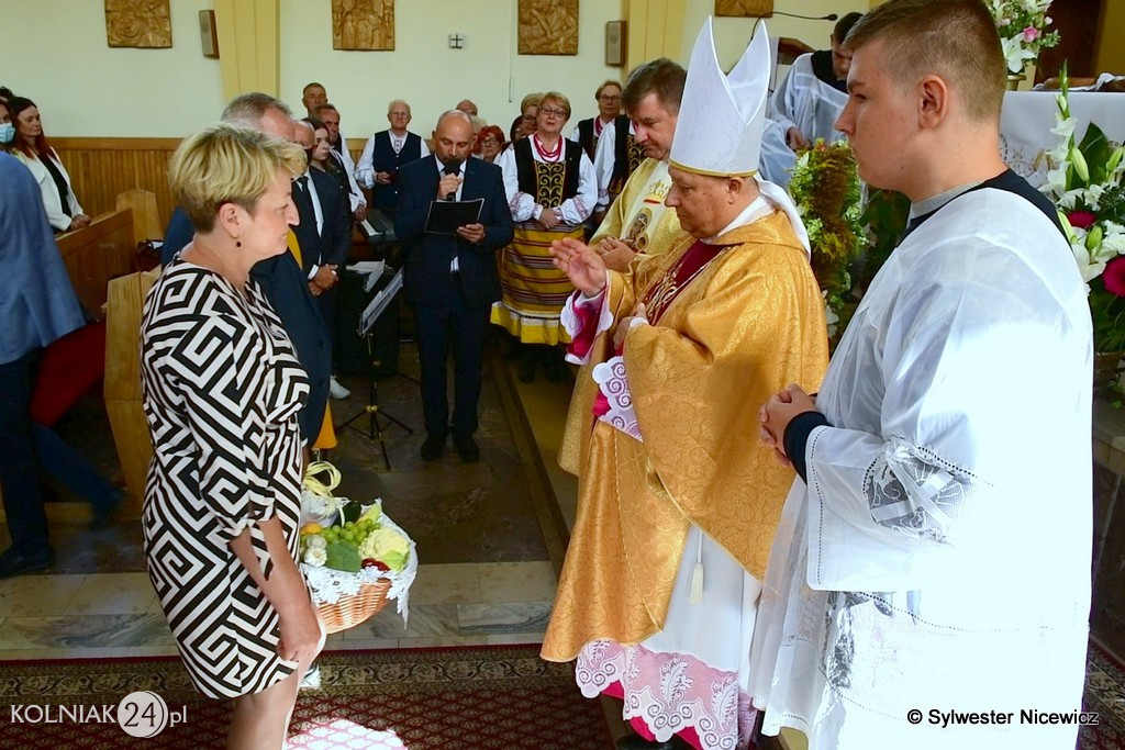 Uroczysta Msza św. Dożynkowa w Koźle