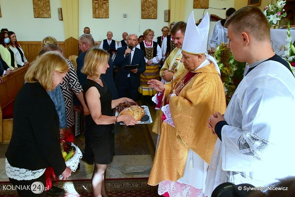 Uroczysta Msza św. Dożynkowa w Koźle