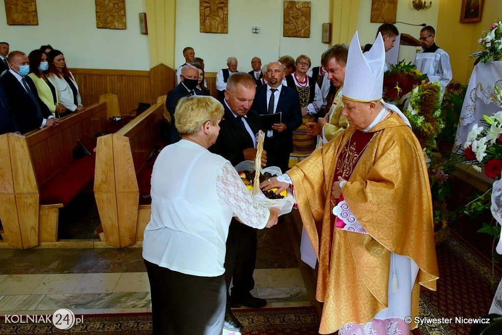 Uroczysta Msza św. Dożynkowa w Koźle
