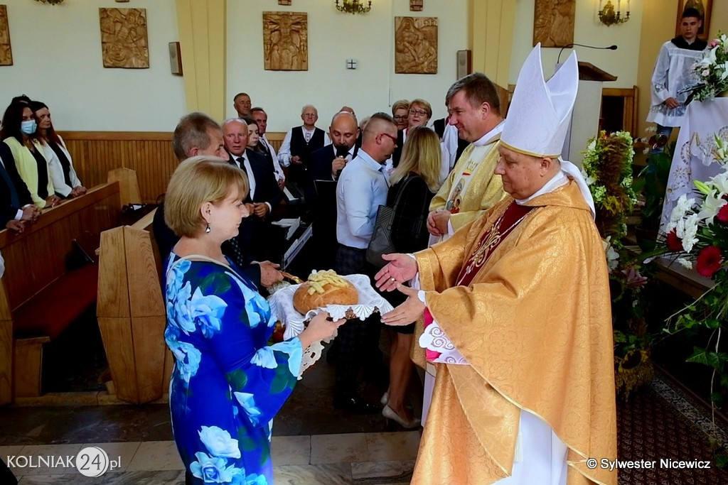 Uroczysta Msza św. Dożynkowa w Koźle