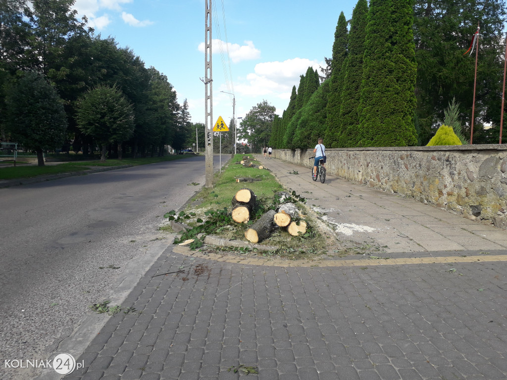 Remont ulicy Konopnickiej w Kolnie