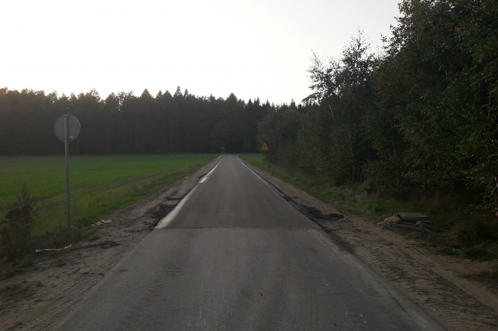 Remont drogi gminnej zbliża się do końca