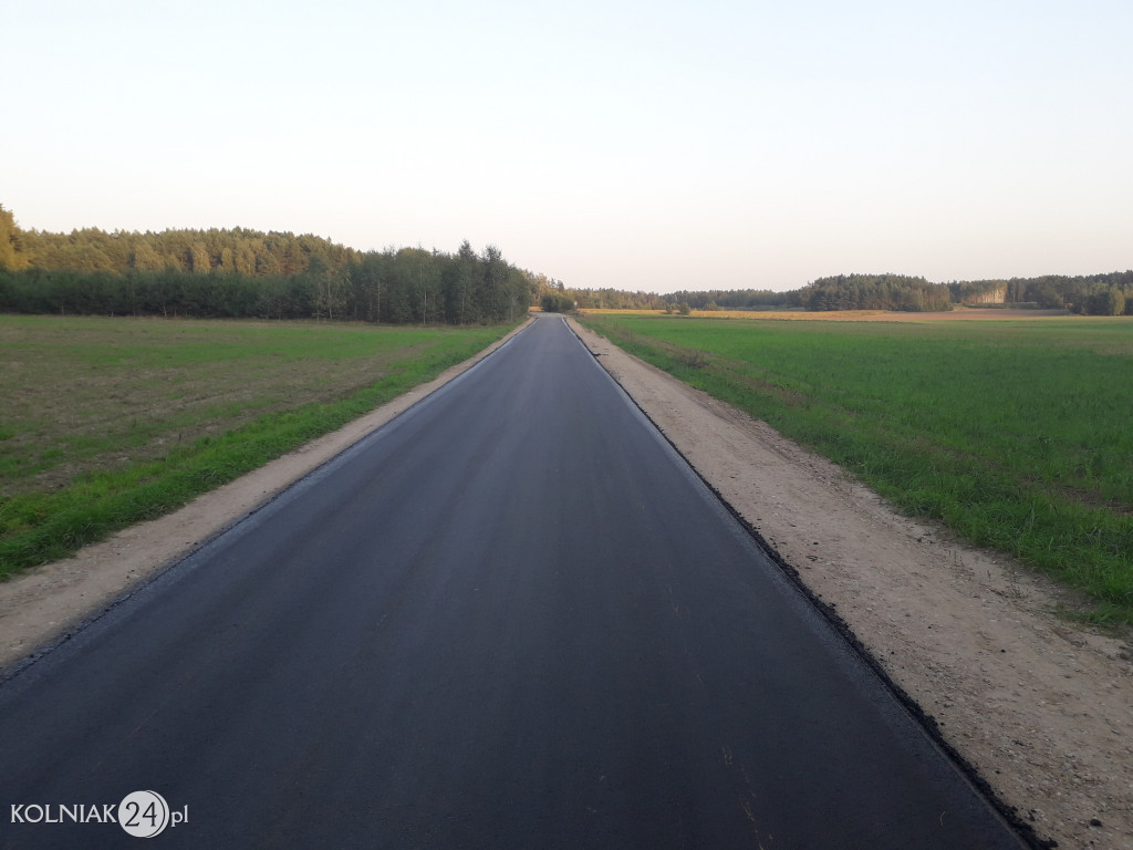 Remont drogi gminnej zbliża się do końca