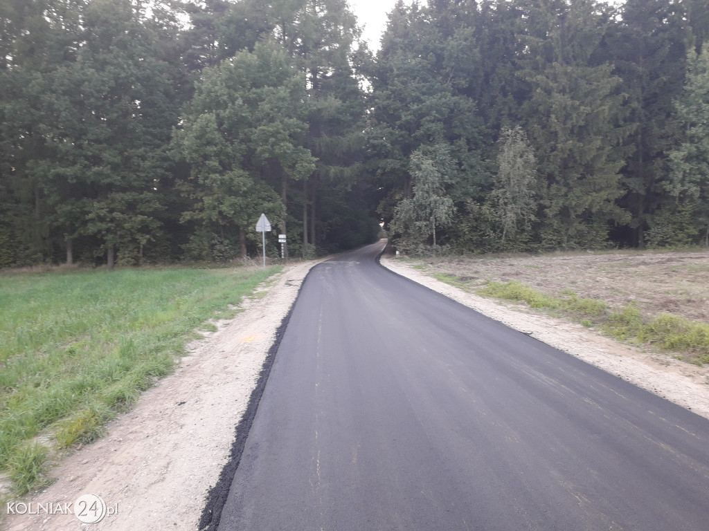 Remont drogi gminnej zbliża się do końca