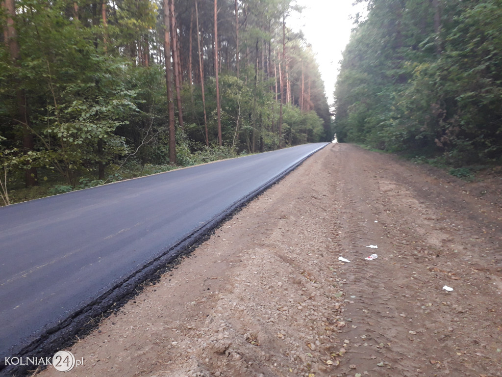 Remont drogi gminnej zbliża się do końca