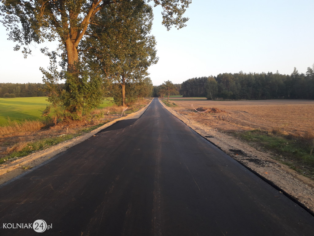 Remont drogi gminnej zbliża się do końca
