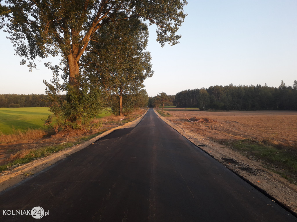 Remont drogi gminnej zbliża się do końca