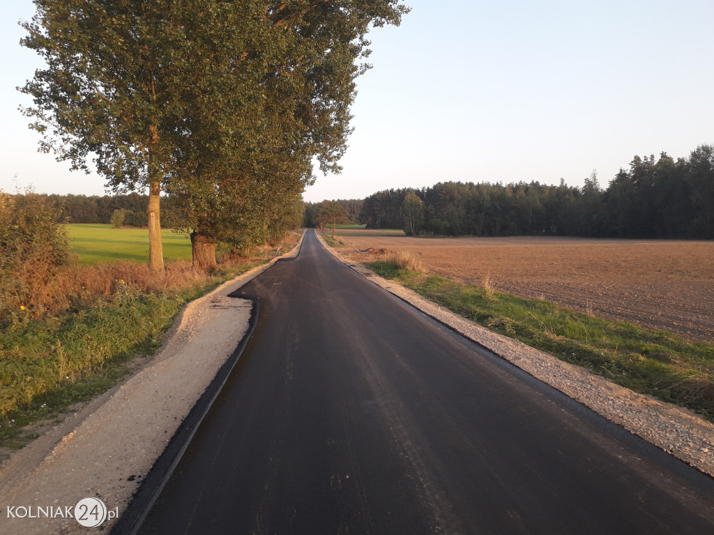 Remont drogi gminnej zbliża się do końca