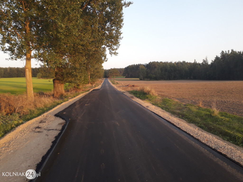 Remont drogi gminnej zbliża się do końca