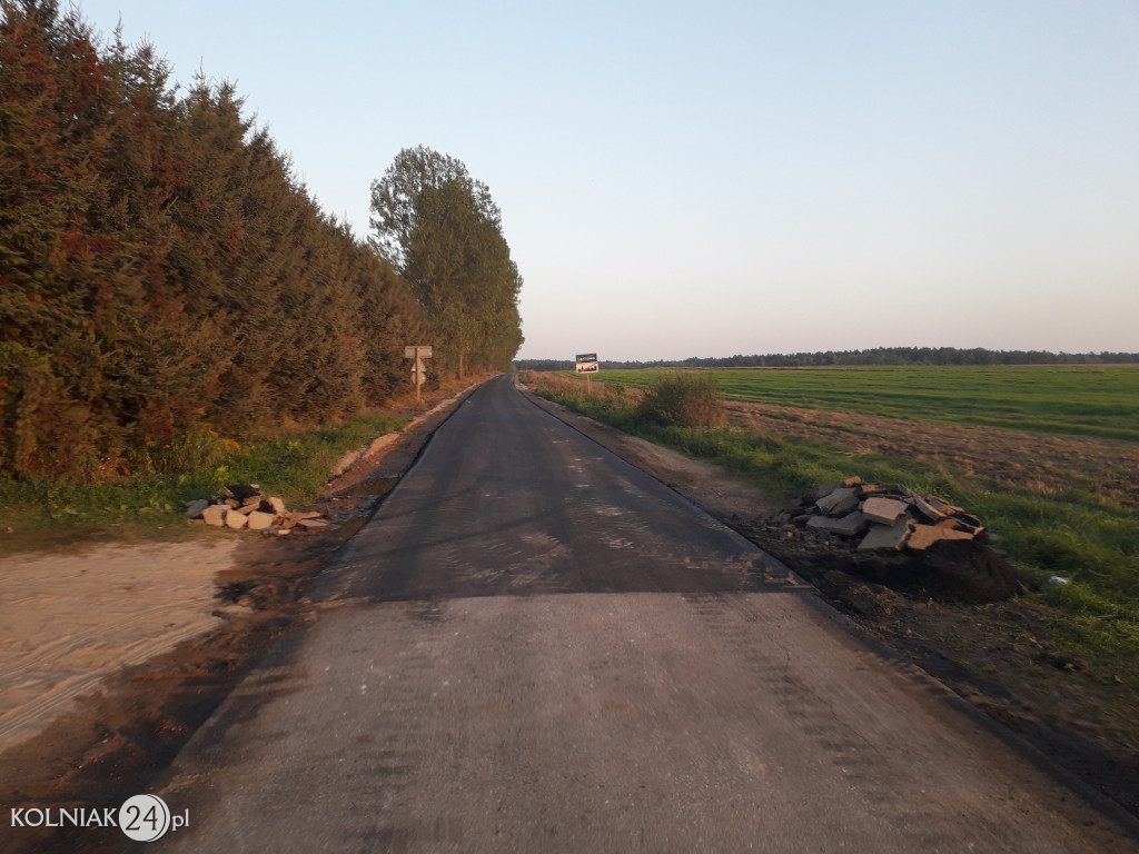 Remont drogi gminnej zbliża się do końca