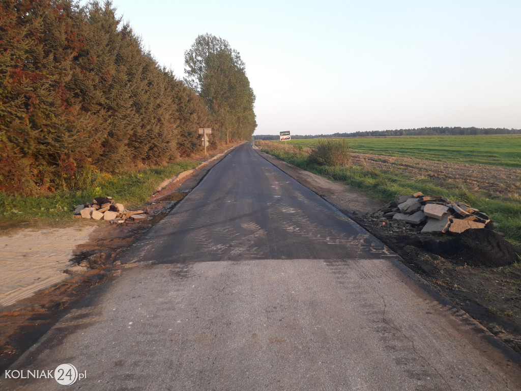Remont drogi gminnej zbliża się do końca