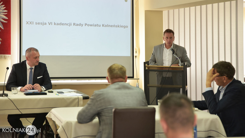 XXI sesja Rady Powiatu Kolneńskiego
