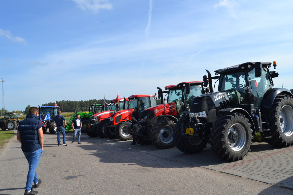 Protest rolników w powiecie kolneńskim