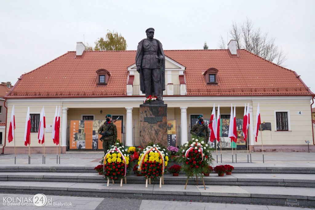 Białystok uczcił 102. rocznicę odzyskania niepodległości przez Polskę