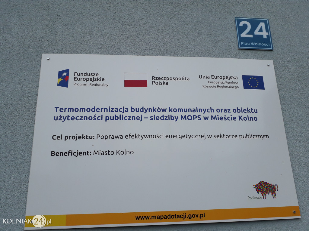 Termomodernizacja budynków w Kolnie