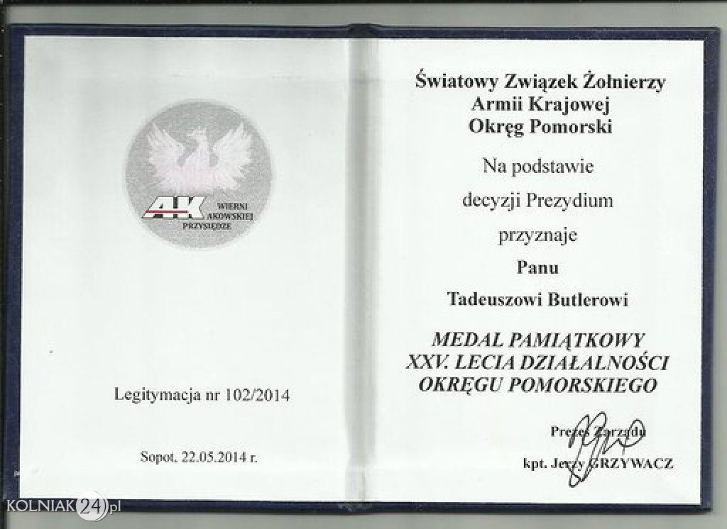 Przypomnienie postaci Tadeusza Butlera
