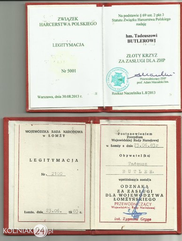 Przypomnienie postaci Tadeusza Butlera