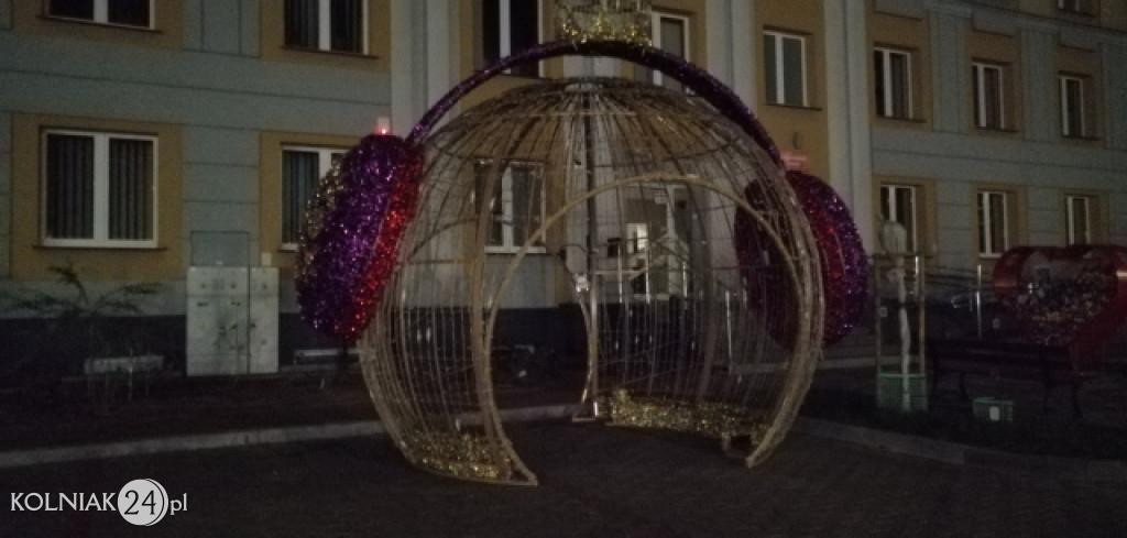 Miejskie dekoracje świąteczne