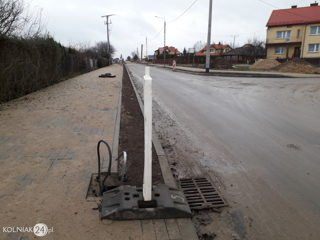 Asfalt na ulicy Konopnickiej w Kolnie (część 2.)