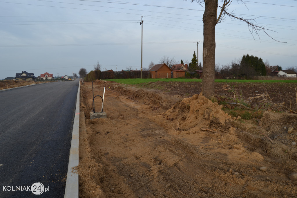 Asfalt na ulicy Konopnickiej w Kolnie (część 2.)