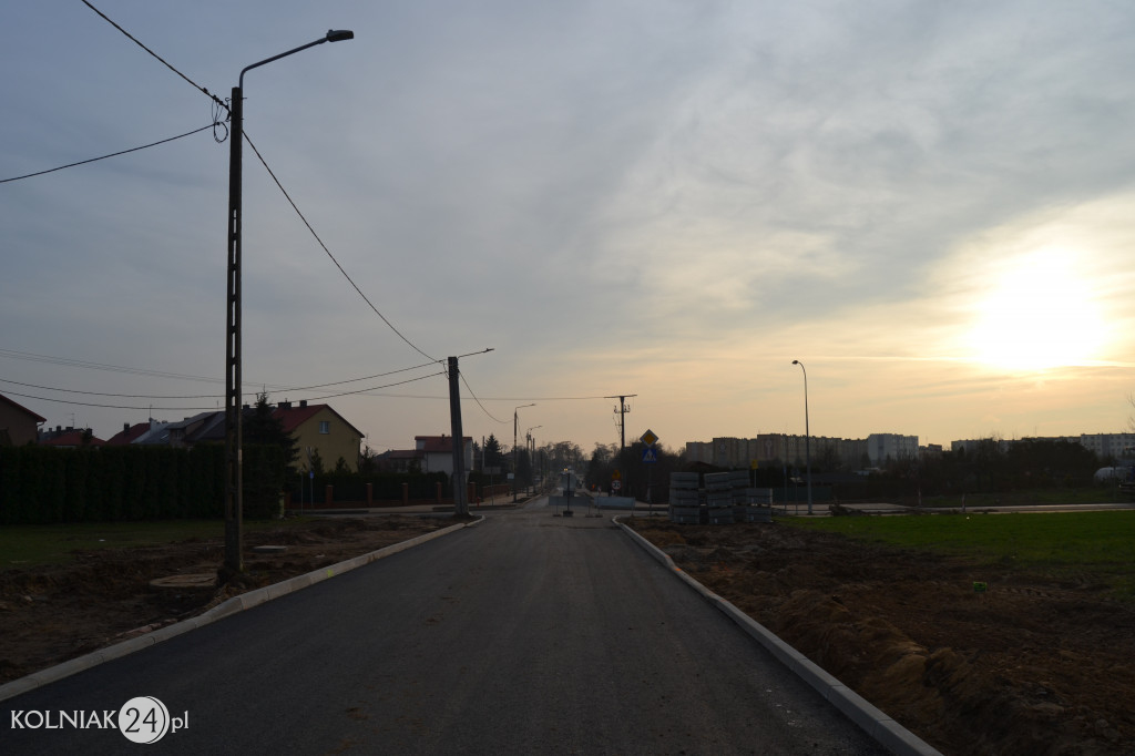 Asfalt na ulicy Konopnickiej w Kolnie (część 2.)