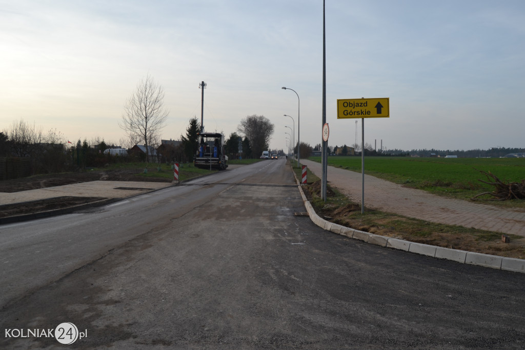 Asfalt na ulicy Konopnickiej w Kolnie (część 2.)