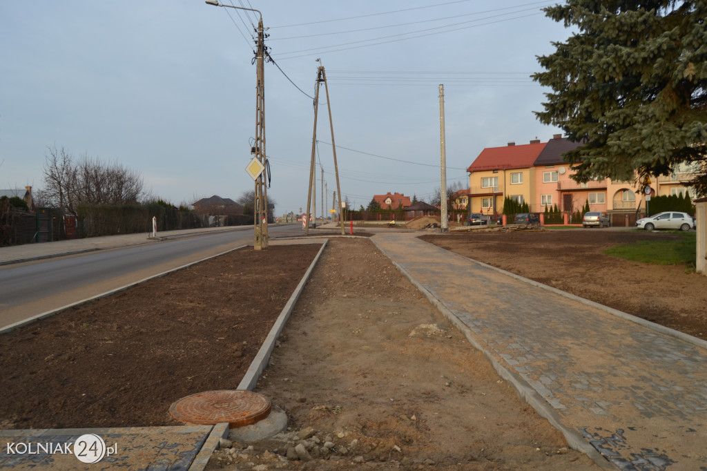 Asfalt na ulicy Konopnickiej w Kolnie (część 2.)