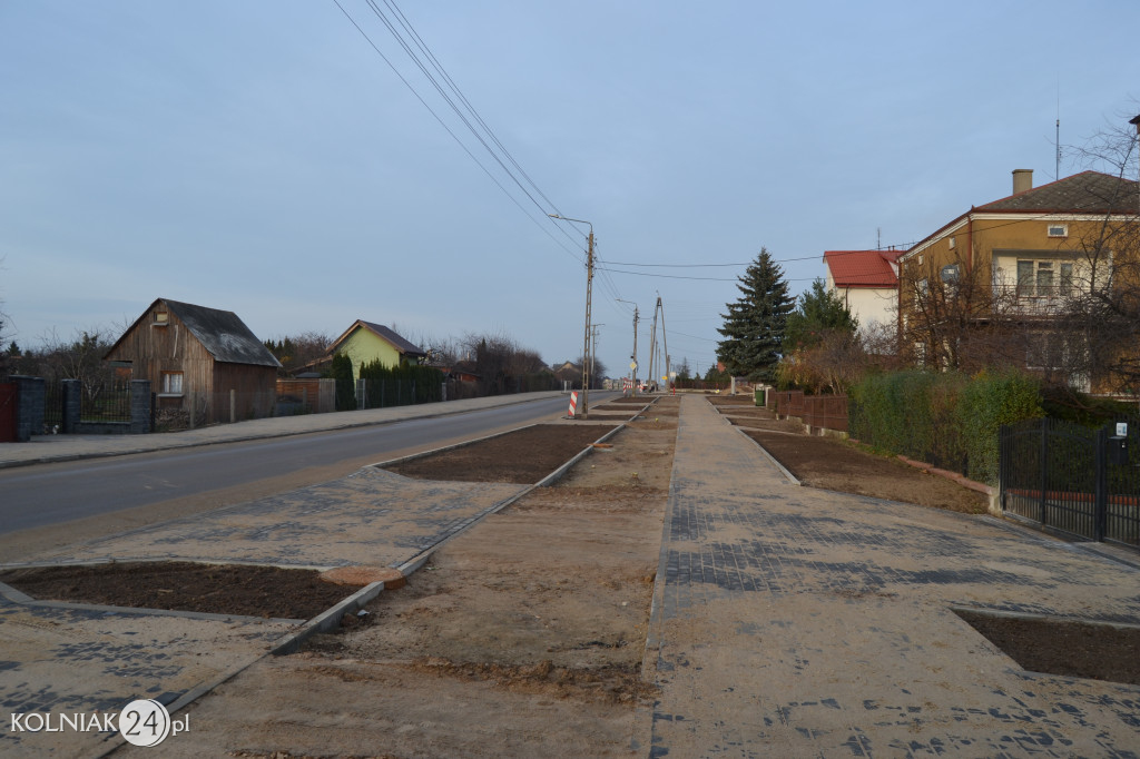 Asfalt na ulicy Konopnickiej w Kolnie (część 2.)