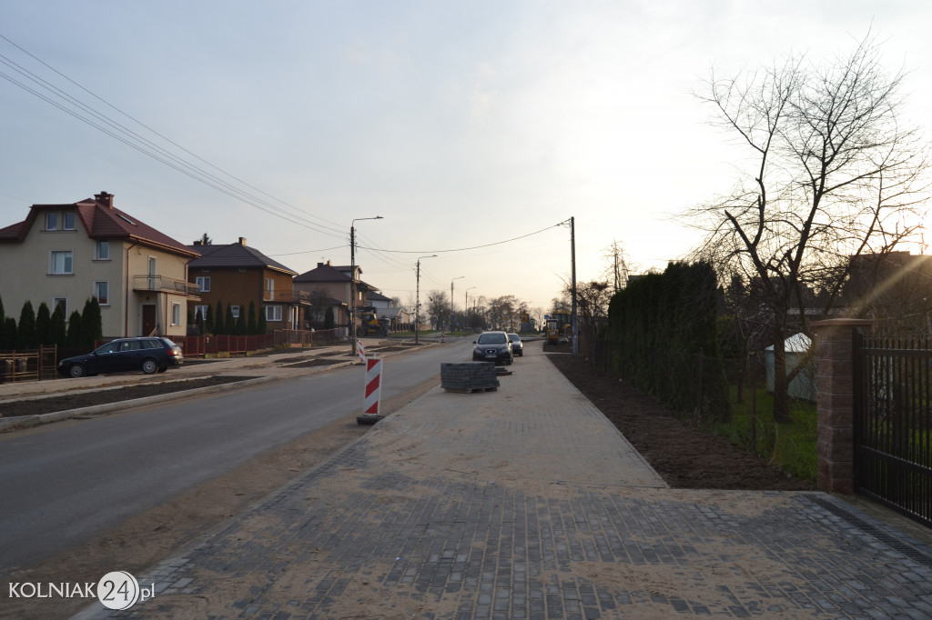 Asfalt na ulicy Konopnickiej w Kolnie (część 2.)