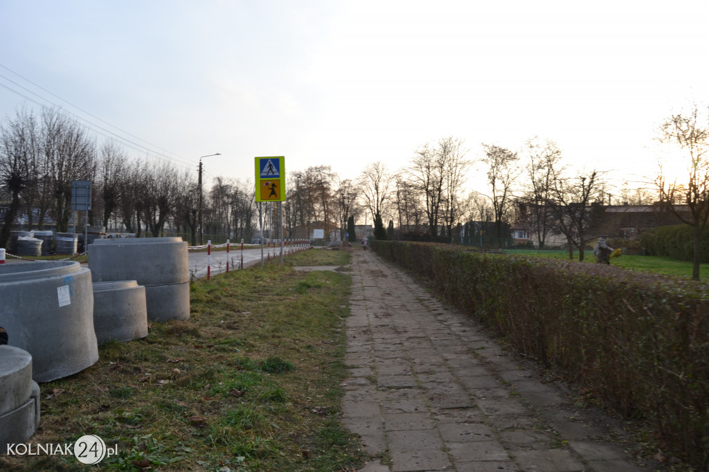 Asfalt na ulicy Konopnickiej w Kolnie (część 2.)