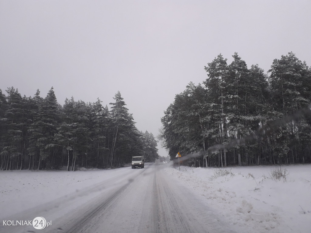 Podróż autem z Kolna do Grabowa