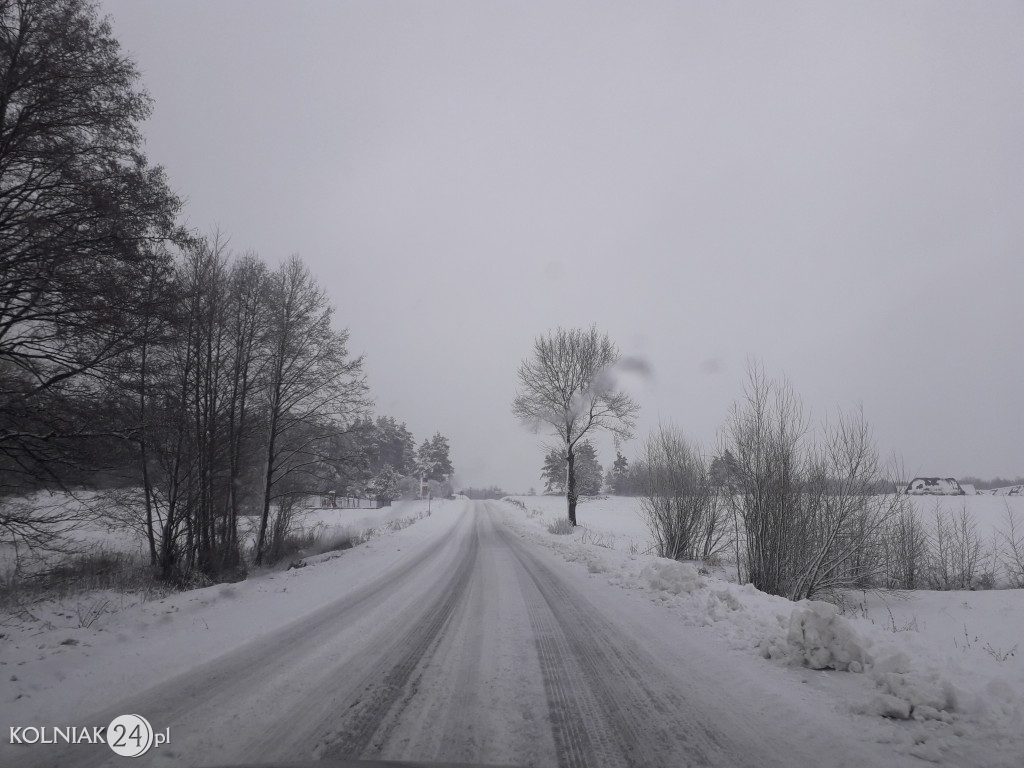 Podróż autem z Kolna do Grabowa