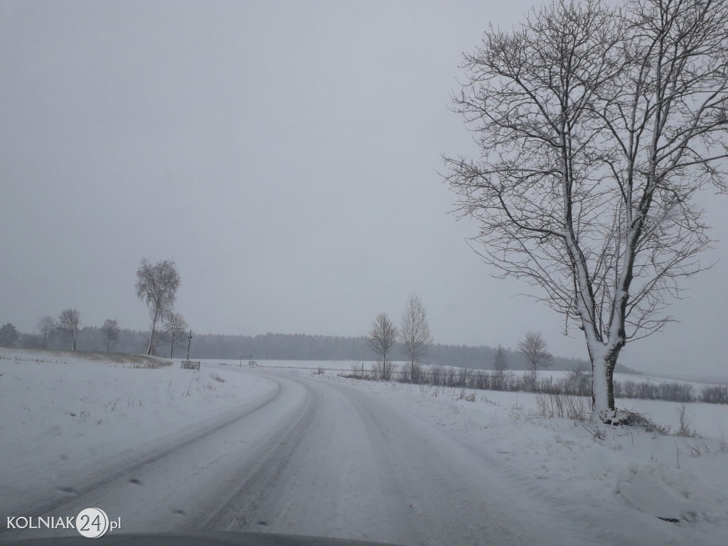 Podróż autem z Kolna do Grabowa