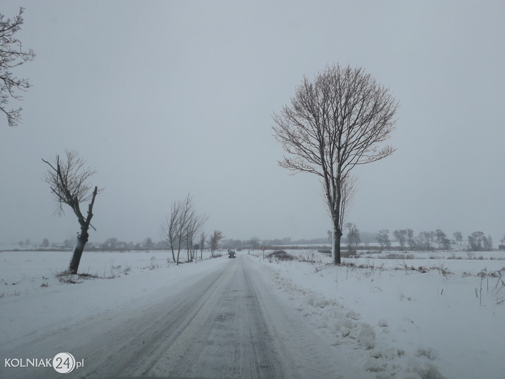 Podróż autem z Kolna do Grabowa