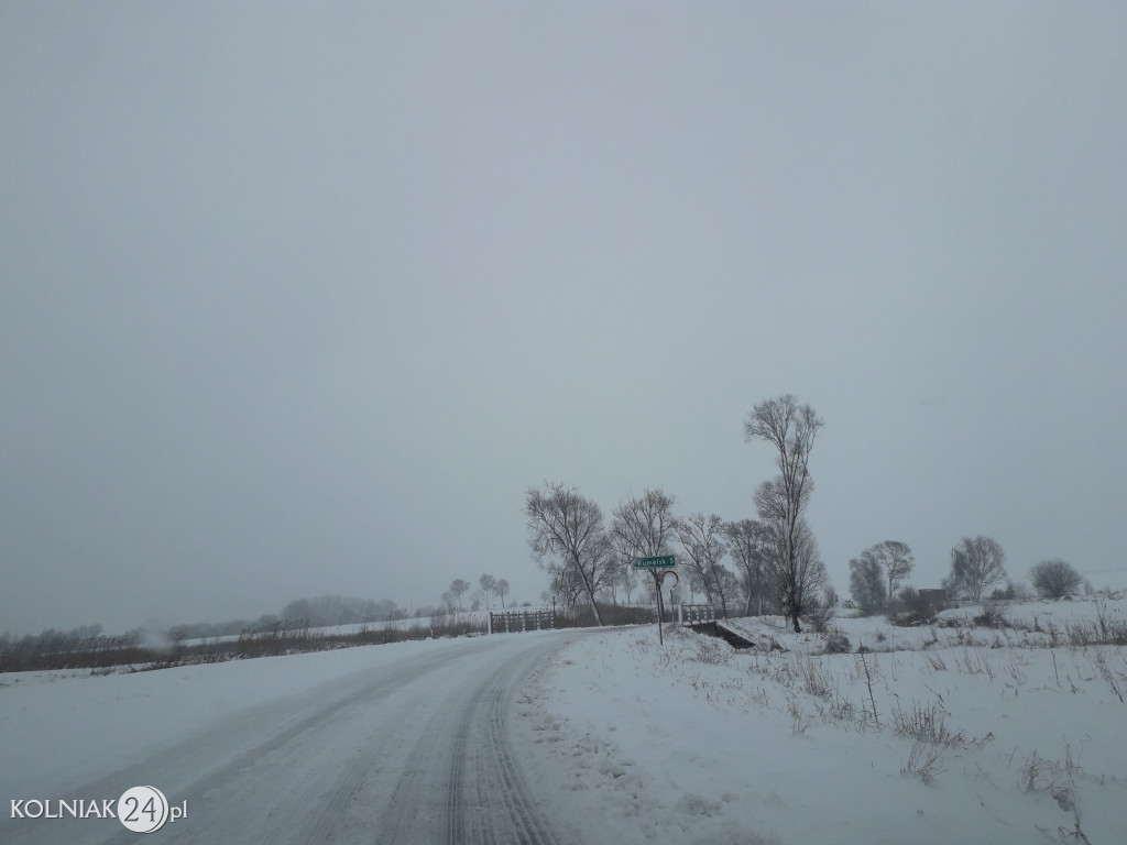 Podróż autem z Kolna do Grabowa